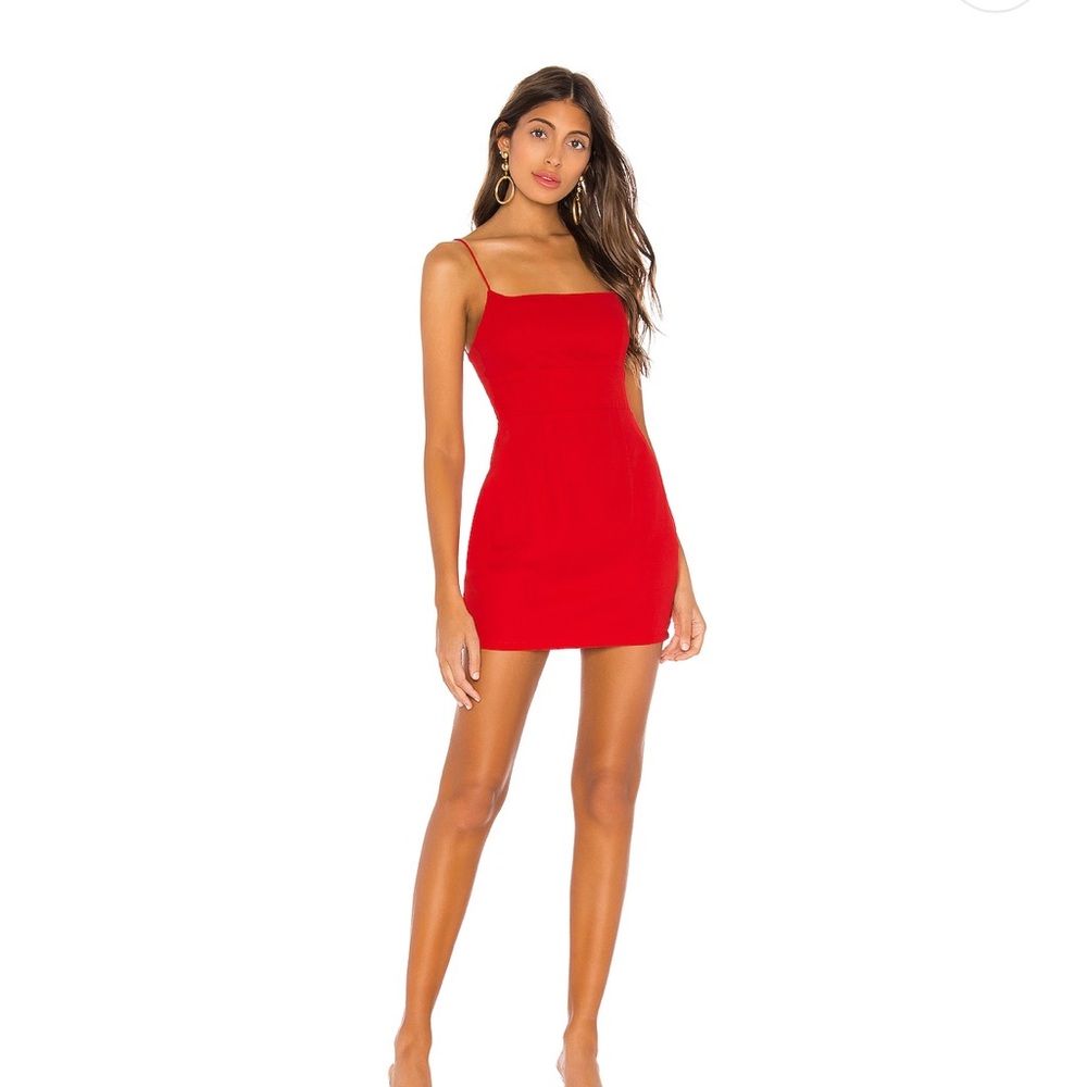 NBD Red Mini Dress